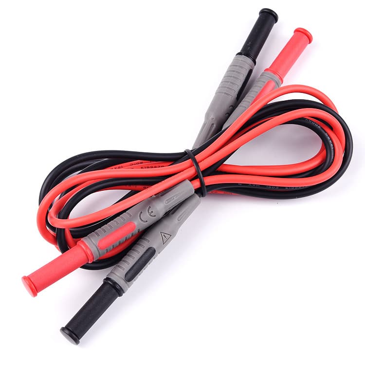 Digital multimeter ultra-fine test leads, universal 20A gold-plated ultra-fine probes, 1000V multimeter test leads