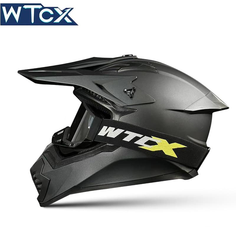 Export Off-Road Helmet Cycling Helmet Downhill Men's Women's Helmet Mountain Trail Racing Breathable Off-Road DOT Certified