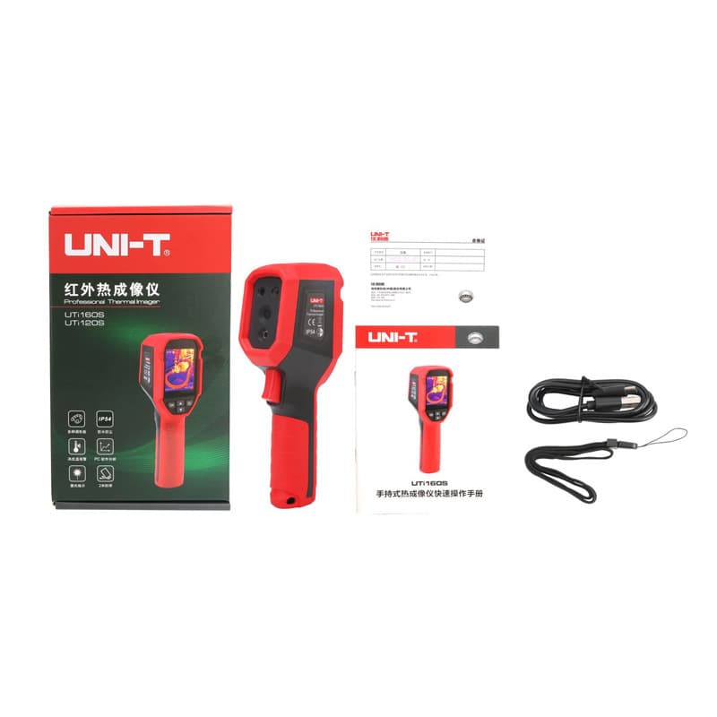 UNI-T UTi160S Infrared Thermal Imager for Floor Heating and Power Equipment Temperature Measurement Inspection Infrared Thermal Imager
