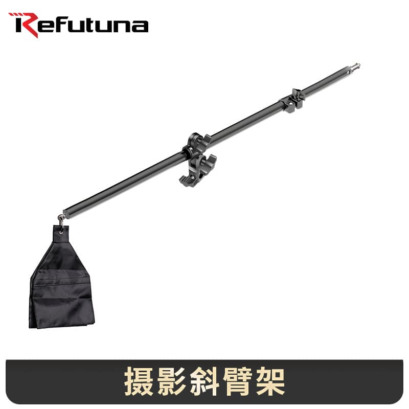 Ruifutu Overhead Light Stand with Boom Arm, Professional Softbox Kit Including Sandbag