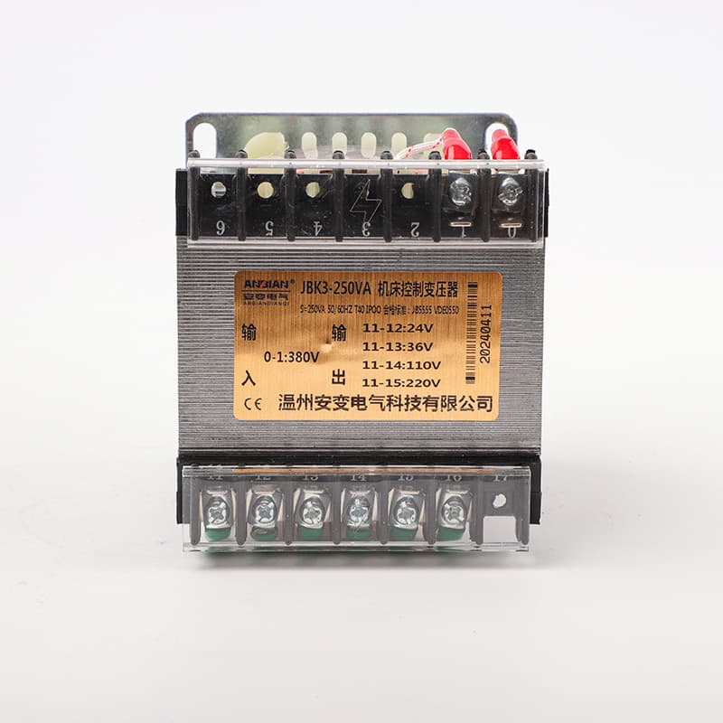 Machine Tool Control Transformer JBK3 Single-Phase Isolation 380V to 220V Convert 36V 24V for Punching, Grinding, Milling Machines, CNC Lathes
