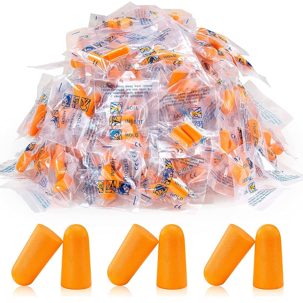 Earplugs for sleep, noise reduction, sound insulation, and noise cancellation; earplugs for work, study, and lunch break; foam earplugs to prevent snoring.
