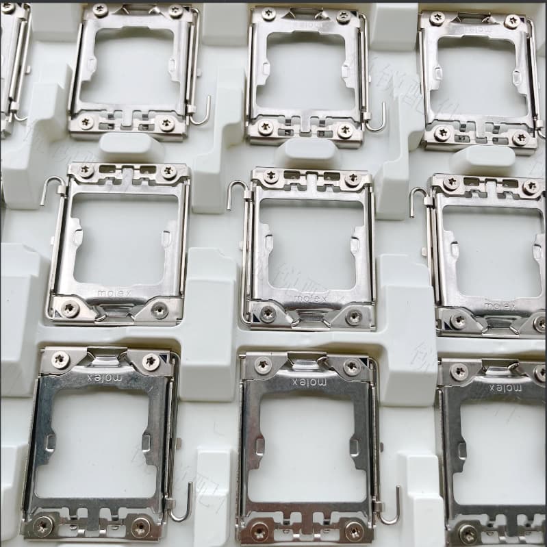 MOLEX LGA1366 CPU bracket 1366 CPU seat shell CPU protective cover iron shell iron frame