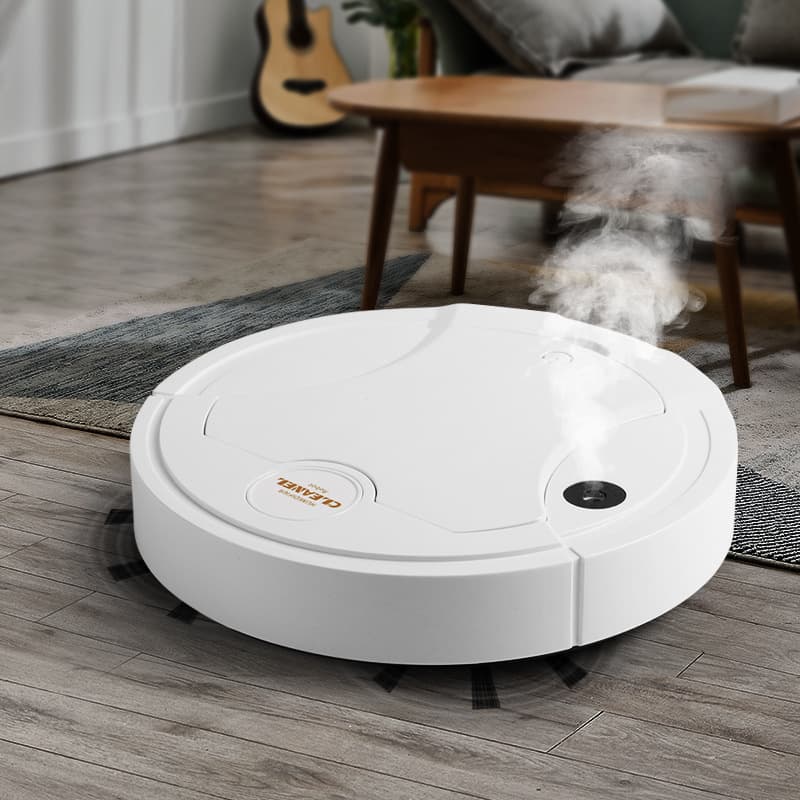 Smart Sweeping Robot with Spray Mop, Multi-Function Home Cleaning Machine, Gift Small Appliance, New Model for Cross-Border E-Commerce