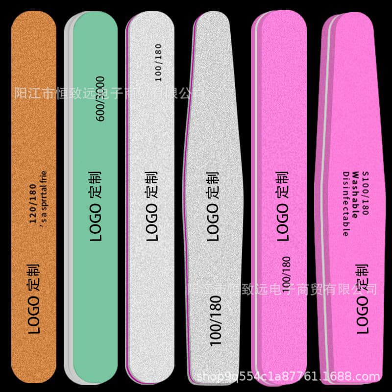 Nail Tool Sanding Block Sponge File Polishing Strip Sponge Polish High-Quality Shaping and Nail Filing Tool Factory Wholesale