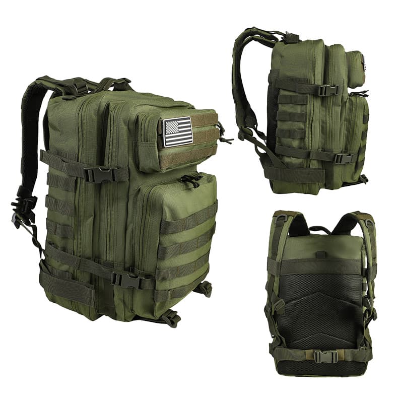 Cross-border Outdoor Tactical Backpack, Large Capacity Hiking Mountaineering Camping Tactical Backpack, Outdoor Tactical Assault Pack