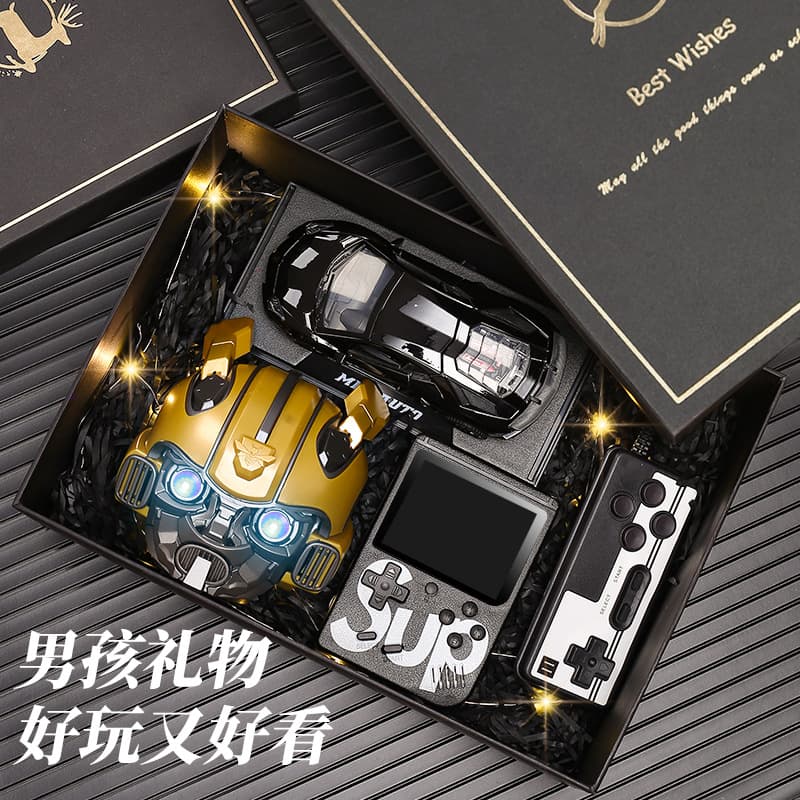 Bumblebee Bluetooth Speaker Birthday Gift for Men, Boyfriend, Boys, Employee Gift, Groomsman Favor