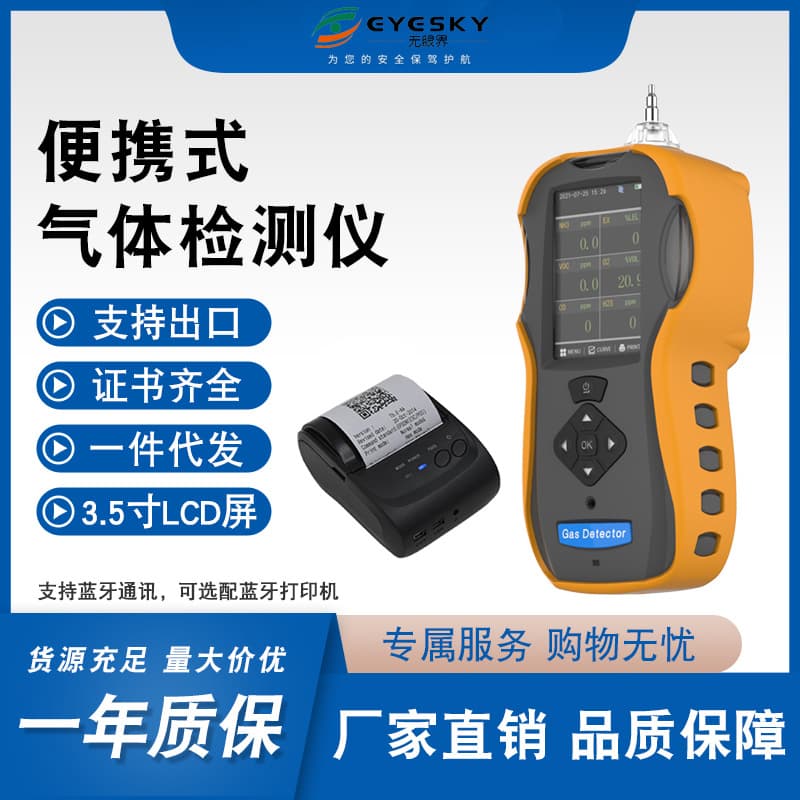 Wuyanjie Product Toxic Gas Detector Carbon Monoxide Multi-range Optional High Precision