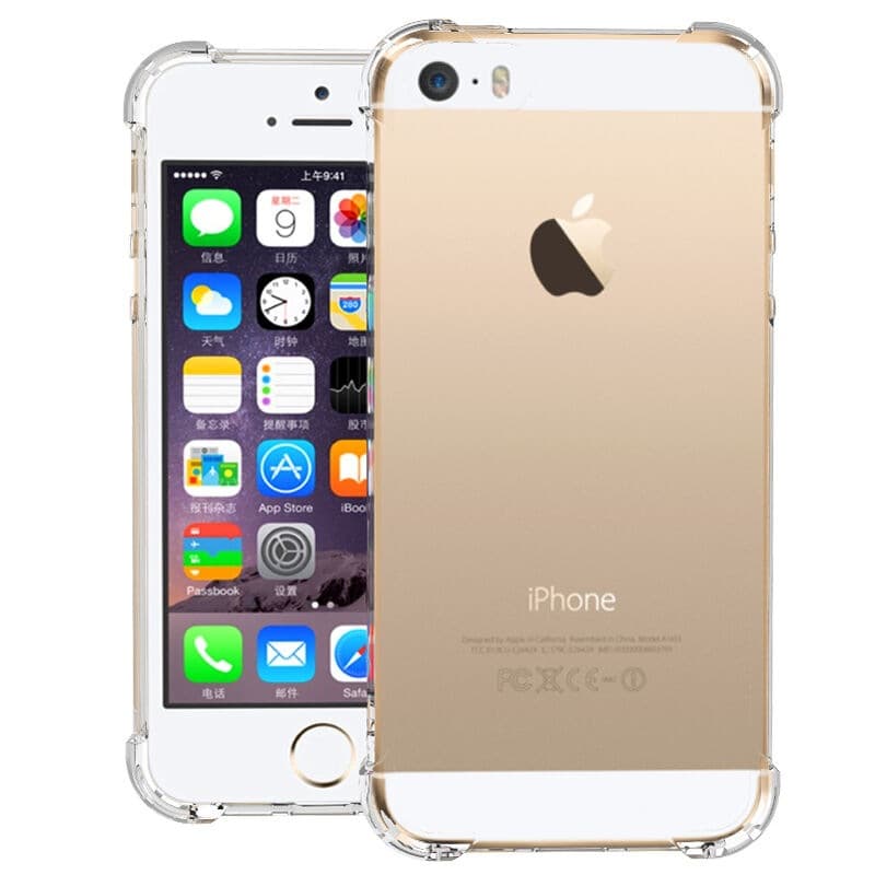 Compatible with Apple 17 Phone Case 16 Protective Cover 15 Airbag 14 Shockproof 13 Transparent 12/11/X/8/7/6 Soft Case