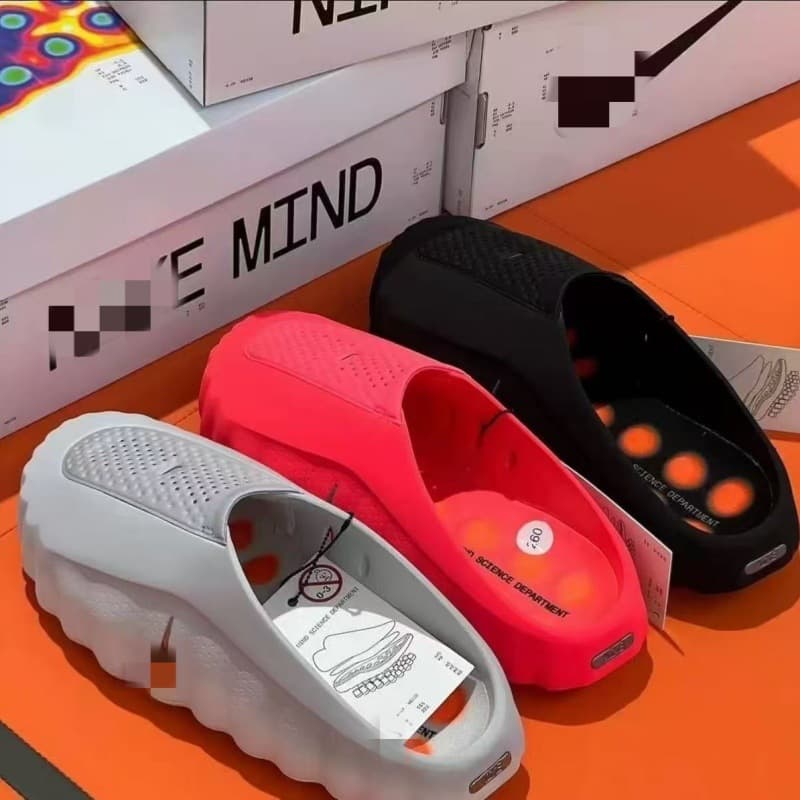 Cross-Border Trade MIND 001 Tech Foot Massage Comfortable Slippers Men's Women's Trendy Casual Wrap-Around Beach Shoes