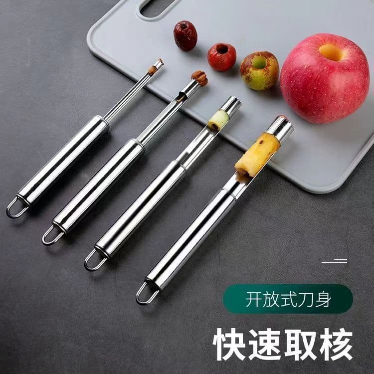 Cross-border Longan Pitter Stainless Steel Peeling and Shelling Tool Apple Lychee Cherry Corer Splitter Dropshipping