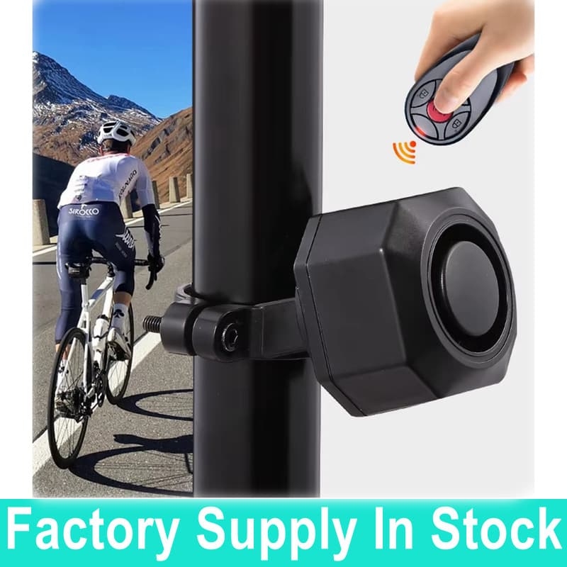 Waterproof Rechargeable Bicycle Accessories Bicycle Alarm