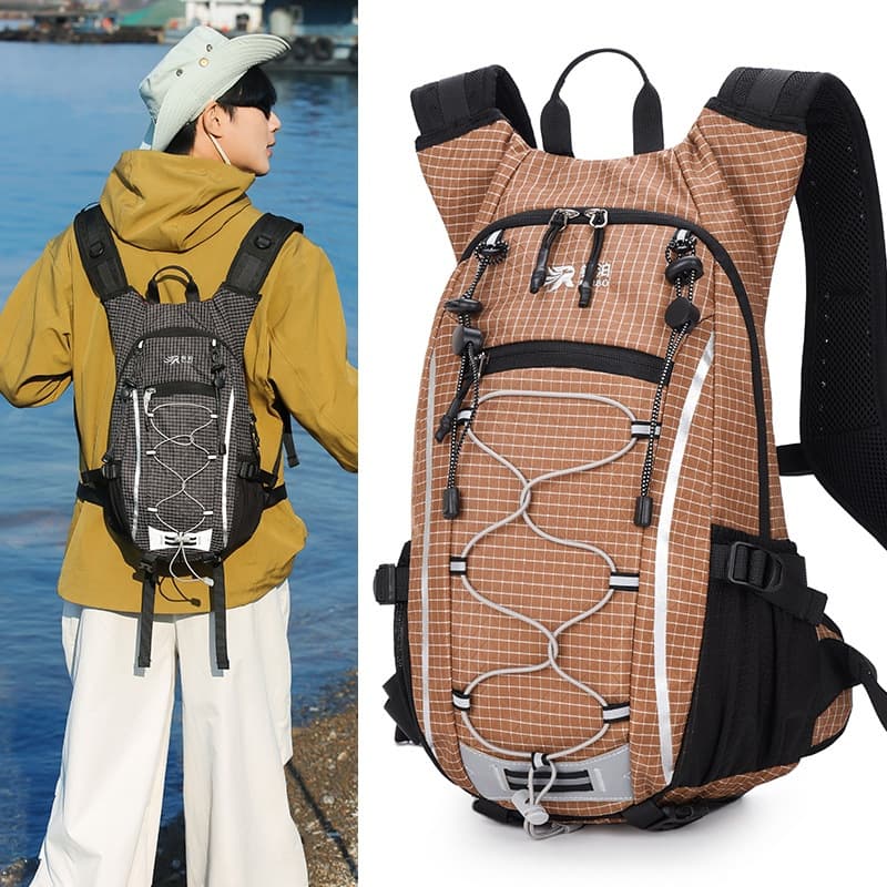 Cross-border cycling bag 12L bicycle bag hydration bag marathon cross-country running bag cycling outdoor backpack wholesale