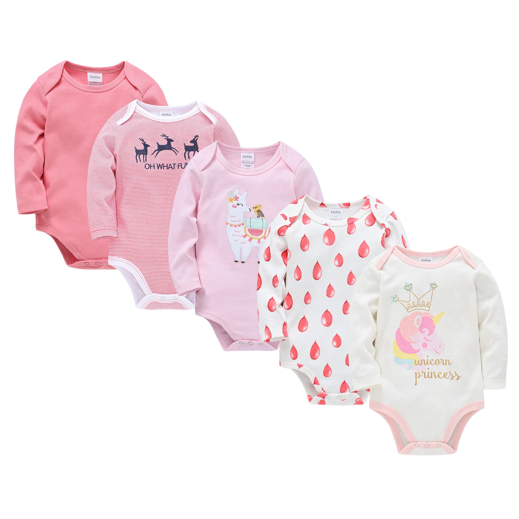 Cotton Baby Romper Girl Envelope Collar Newborn Wrap Baby Clothes Crawling Suit Wholesale Long Sleeve Safe Class a Spring Autumn Winter