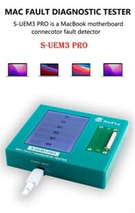 New MacBook Laptop Repair Motherboard No Boot Dead Blue Screen Power Loss Data S-UEM3 PRO