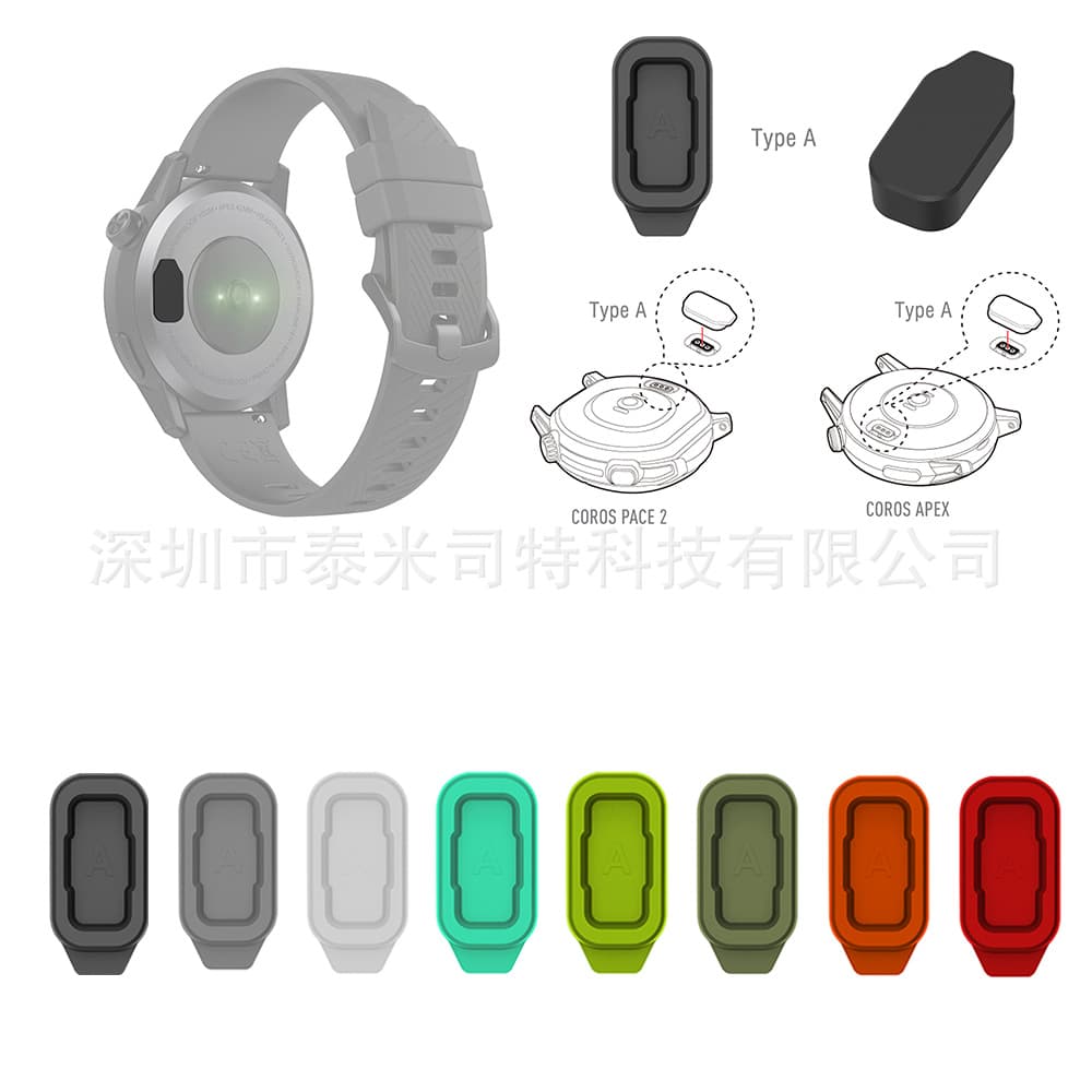 Compatible with Coros Pace 3/2/Apex 2/Vertix 2/Nomad Watch Dust Plug 1 pcs Model A
