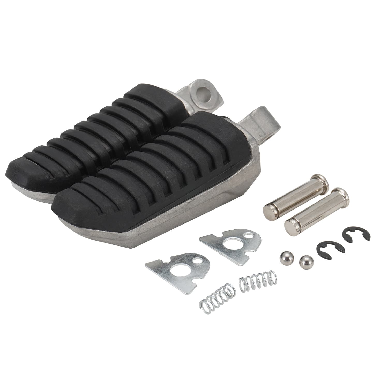 Black Aluminum Wear-Resistant Motorcycle Foot Pegs for GSX1400/GSX650 Modification Accessories