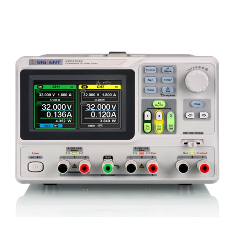 Siglent SIGLENT SPD3303X Three-Channel 220W Programmable Linear DC Power Supply Resolution 1mV1mA