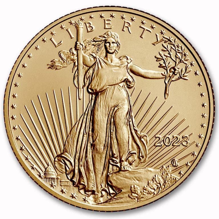 27mm In Stock 2024 2023 2021 Statue of Liberty Commemorative Coin Medal Cross-border Eagle Coin