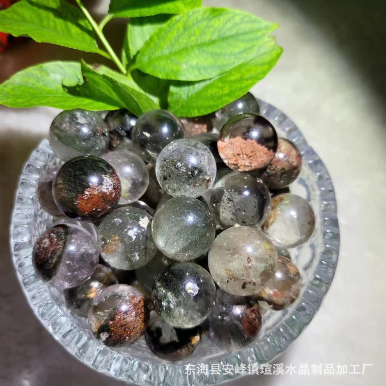Wholesale from Manufacturer: Natural Zambian Phantom Small Round Beads, Loose Bead Jewelry, Solid Round Beads, Bulk Discounts Available