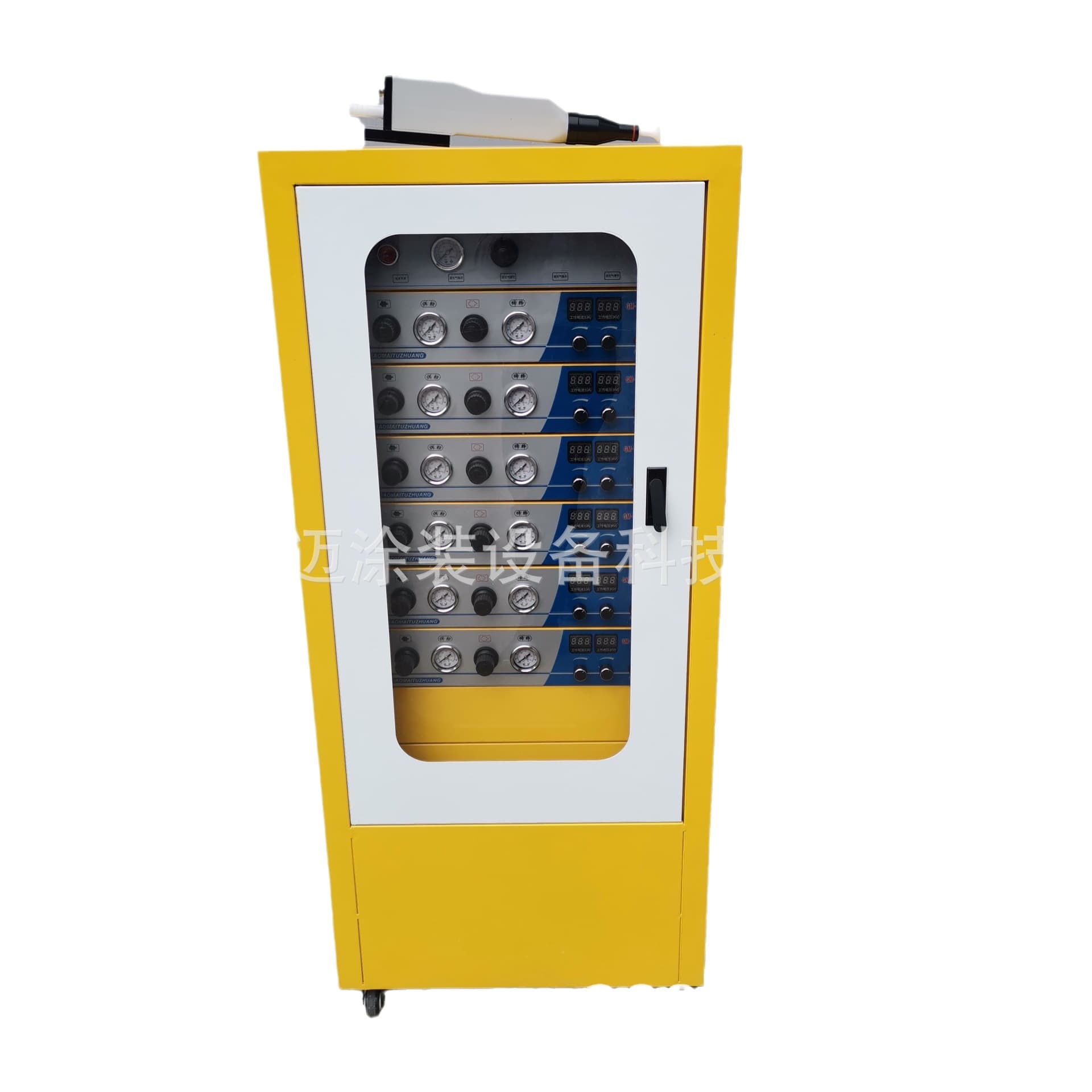 Automatic Powder Coating Machine, Automatic Powder Spray Gun System, Centralized Control Automatic Spray Gun, Cylinder Automatic Powder Coating