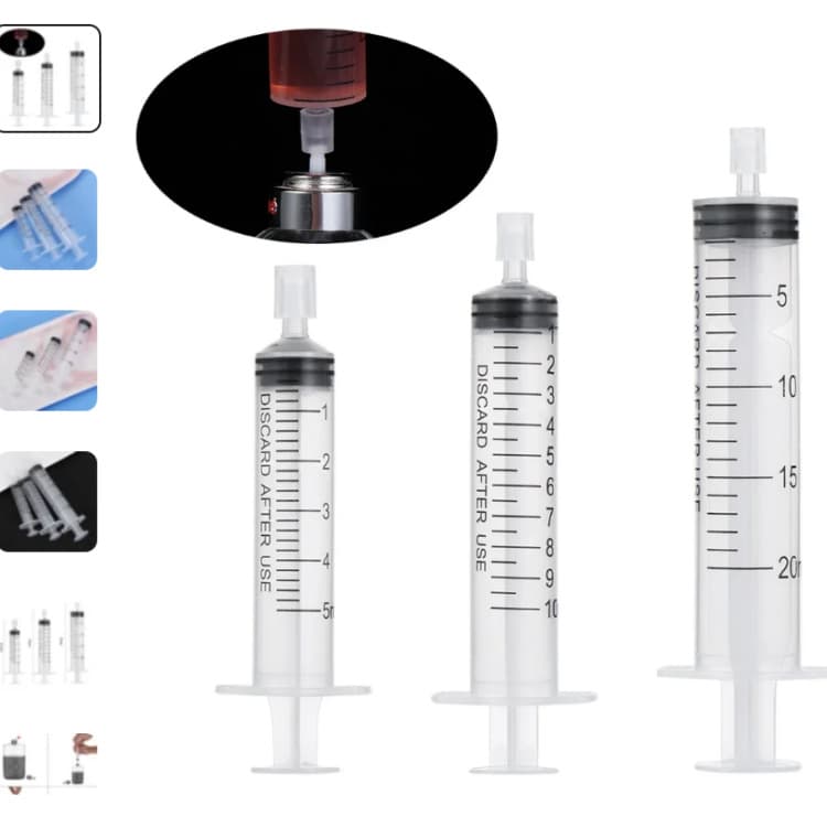 Perfume Refill Syringe Tool Universal Large Bottle Perfume Separator Perfume Needle Converter