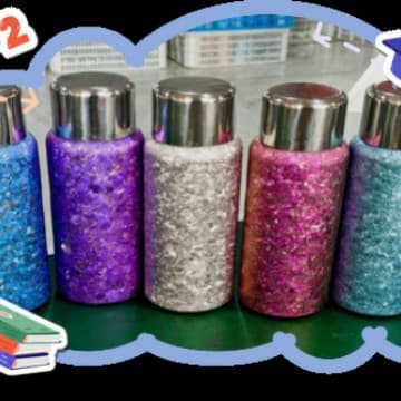 High-end Mechanical Temperature Display Titanium Thermos, Dual-layer Tea Infuser Cup with Crystal-like Finish