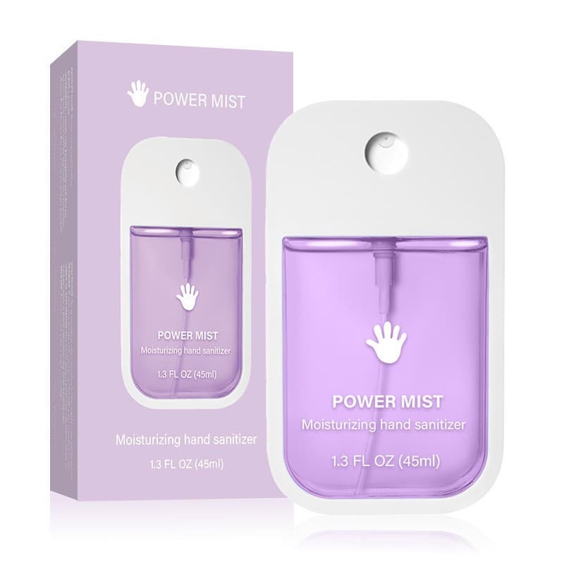 Unlabeled No-rinse Hand Sanitizer for Home Use, Antibacterial Portable Disinfectant Spray, Refreshing Bacteria Removal, Cross-border