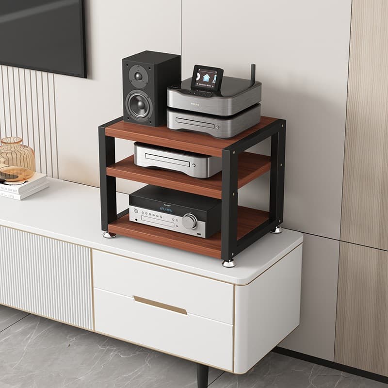Small Power Amplifier Rack Tube Amplifier Bracket Desktop Headphone Amplifier Audio Cabinet Decoder Shelf