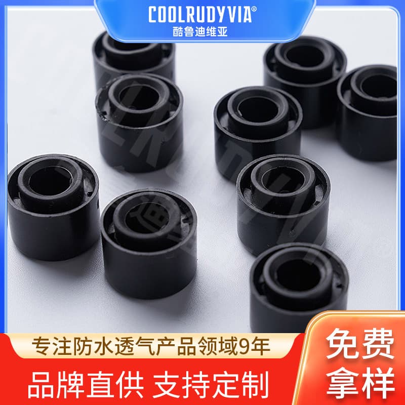 Factory Direct Car Headlight Waterproof Breathable Cap Black Extrusion Type Dustproof Heat Dissipation Hydrophobic Breathable Plug
