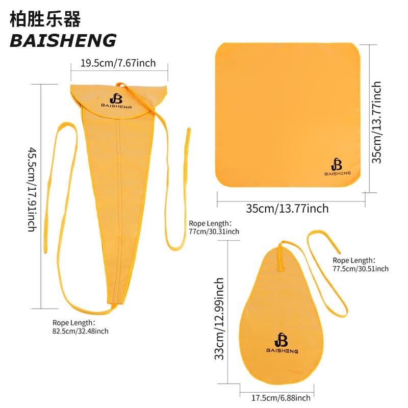 Musical Instrument Cleaning Cloth, Saxophone Inner Chamber Cloth, Clarinet Flute Wind Instrument Absorbent Wiping Cloth