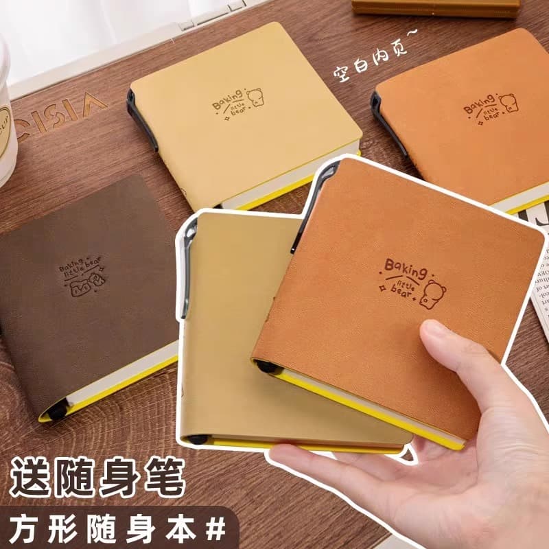 YASAC Portable Pocket Notebook, Minimalist Business Notebook, Office Notepad, Carry-on Small Journal, Diary