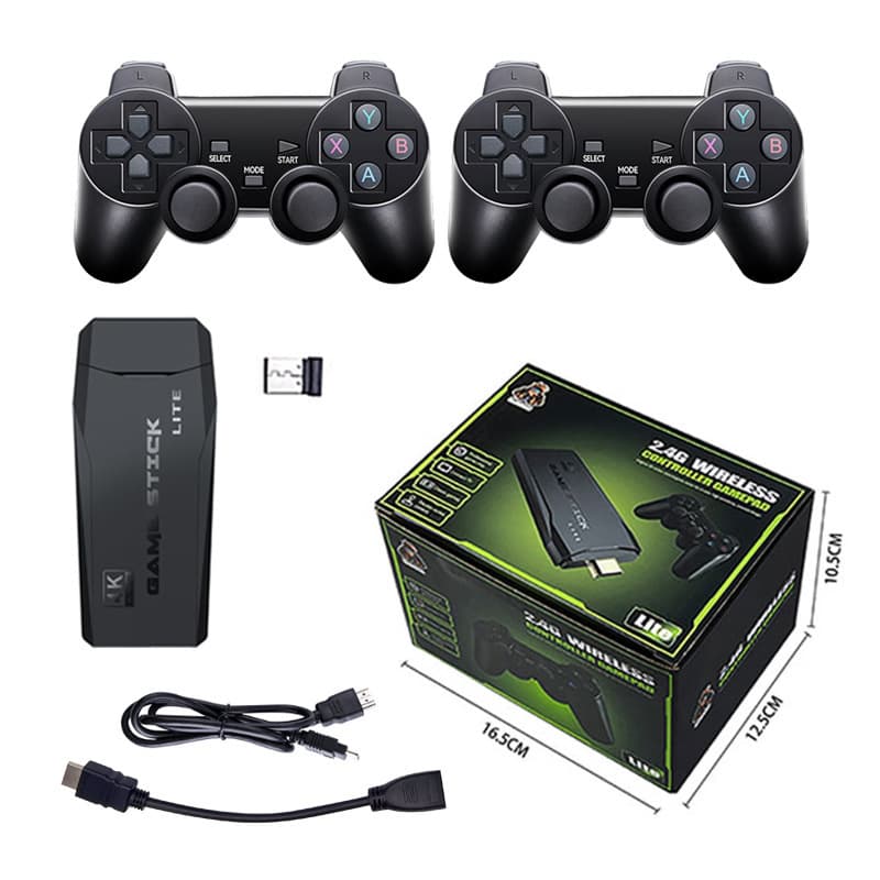 New M8 Home Game Console 2.4G Wireless Retro King of Fighters Puzzle TV Game Console PSP Games