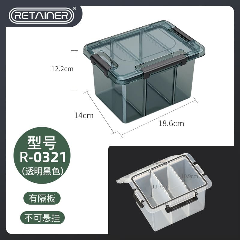 Multi-Grid Component Box Transparent Plastic Storage Box for Electronic Components, Small Screws, Accessories, Tool Sorting Grid Sample Box