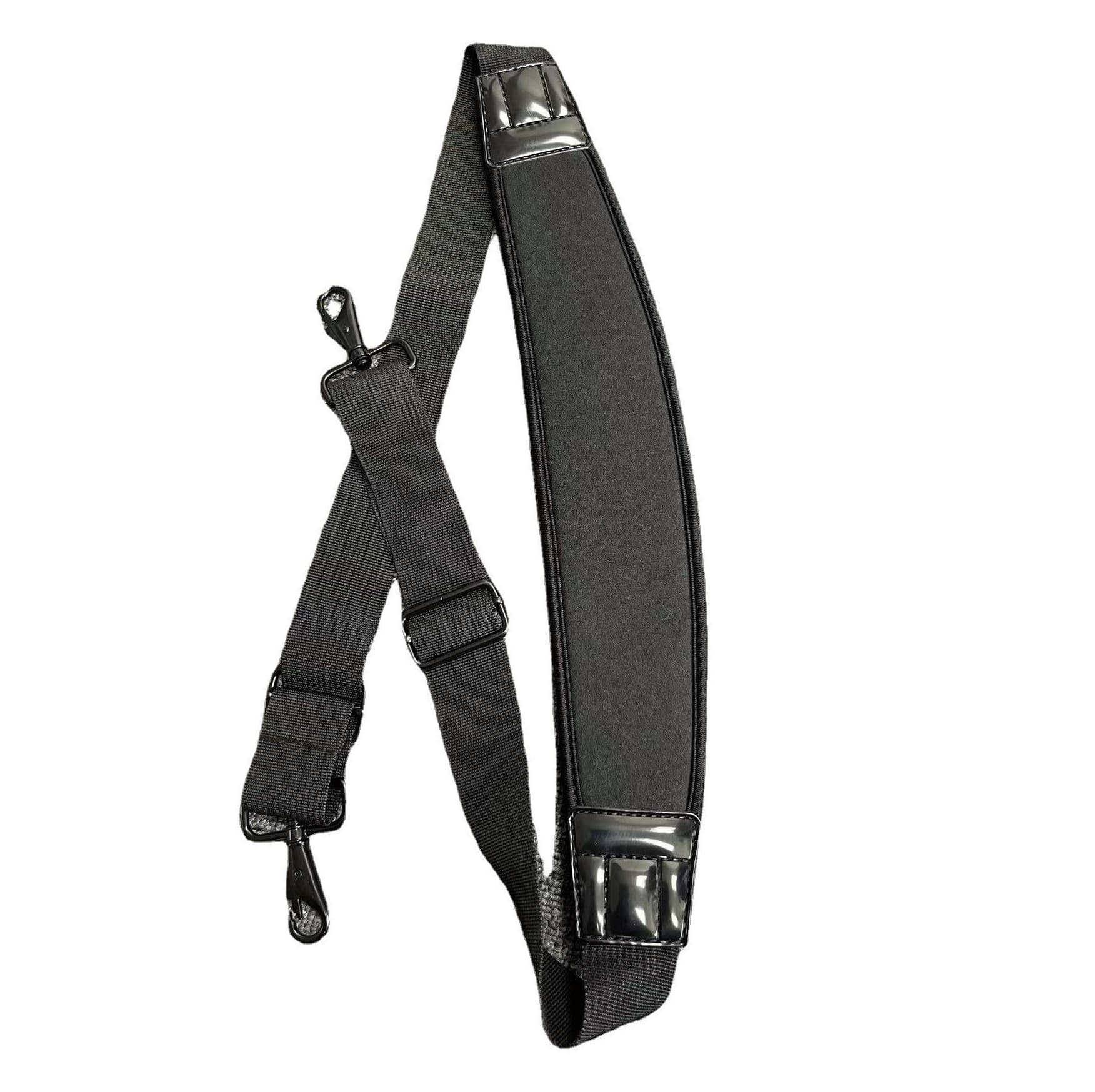 Camera bag shoulder strap, camera bag decompression elastic single shoulder strap, cross-body computer bag shoulder strap, metal hook strap