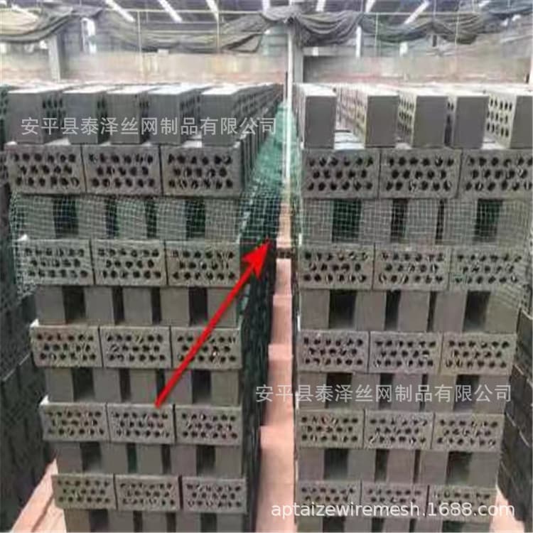 Brick Blank Anti-tip Nets, Plastic Mesh Manufacturer Specializing in Anti-tip Nets for Brick Blanks