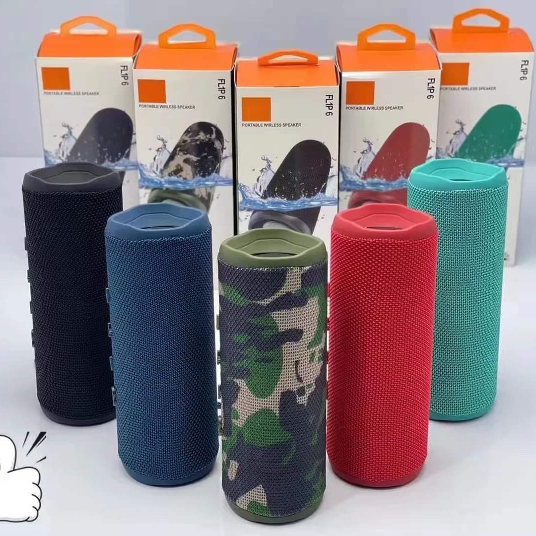 FLIP6 Cross-Border Bestseller Wireless Bluetooth Speaker Portable Outdoor Dual Speaker TWS Card Bass Bluetooth Audio