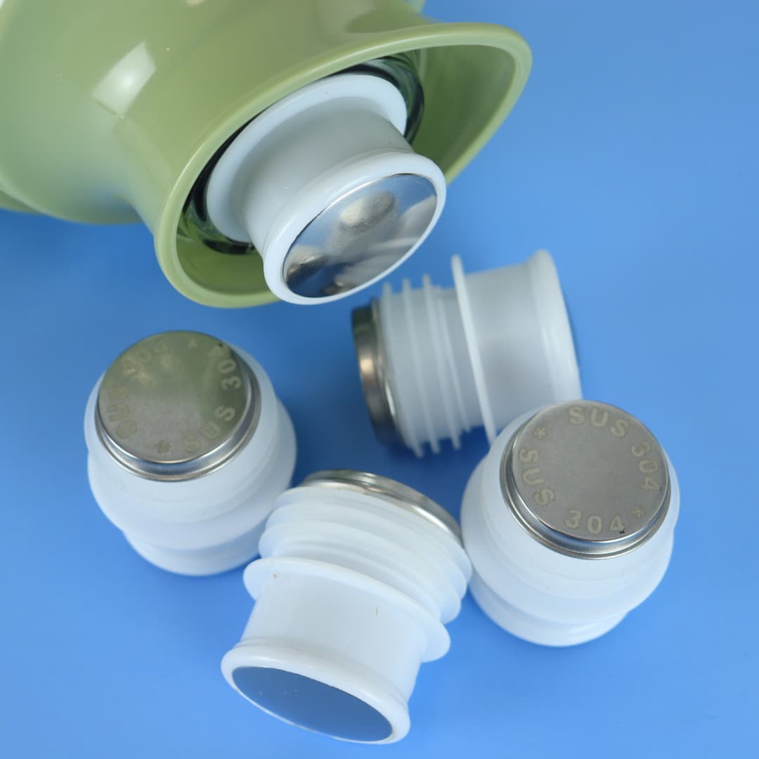 Stainless Steel Thermos Stopper, Vacuum Flask Lid, Hot Water Bottle Cap, Insulated Bottle Plug, Stainless Steel Kettle Stopper