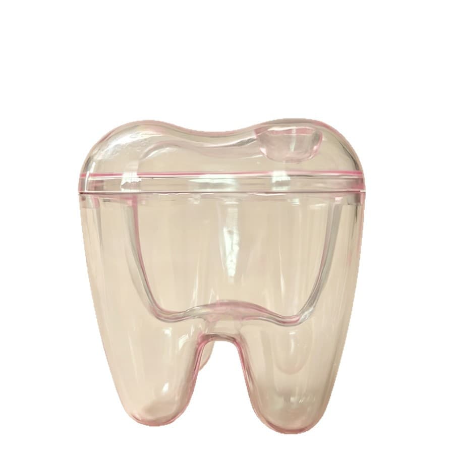 European-style Creative Tooth-shaped Candy Box for Weddings, Personalized Wedding Favor Box, Wedding Decoration Display, Transparent Plastic Storage Box