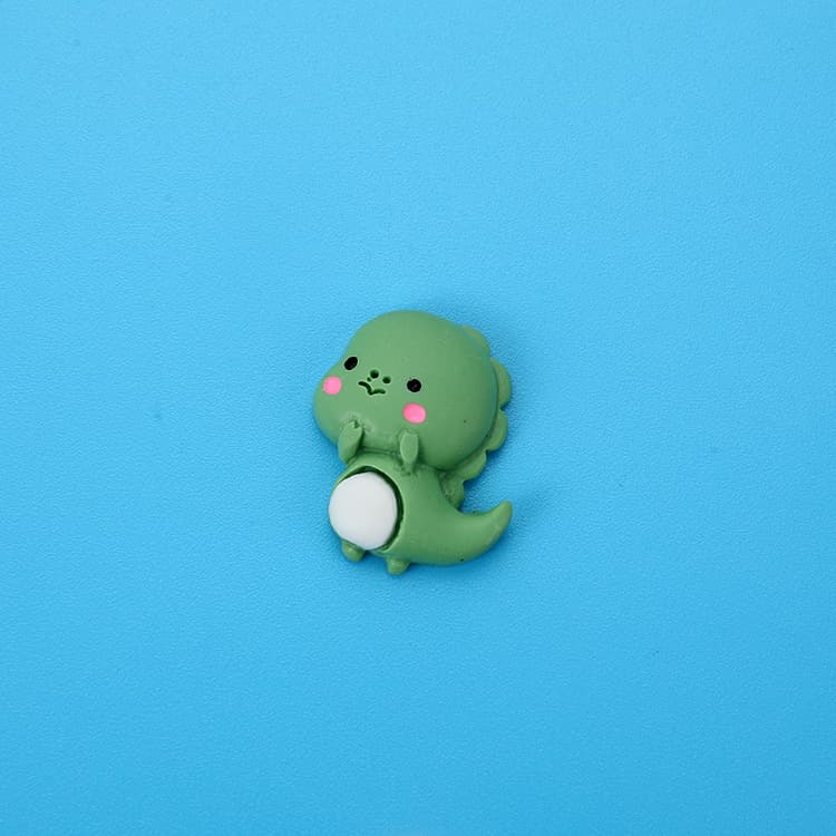 DIY Resin Accessories Wholesale, Small Dinosaur Cup and Thermos 3D Stickers, Hair Accessory Parts, Cup Stickers