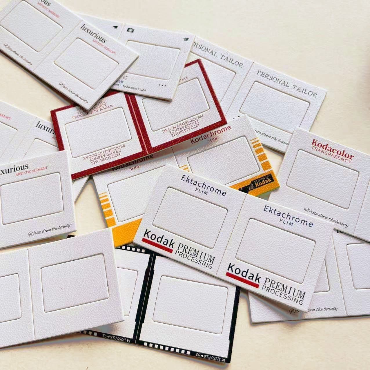 Wholesale special offer on ins frames, reversal film clips, slide frame outer shell borders, 135 film blank clips, reversal.