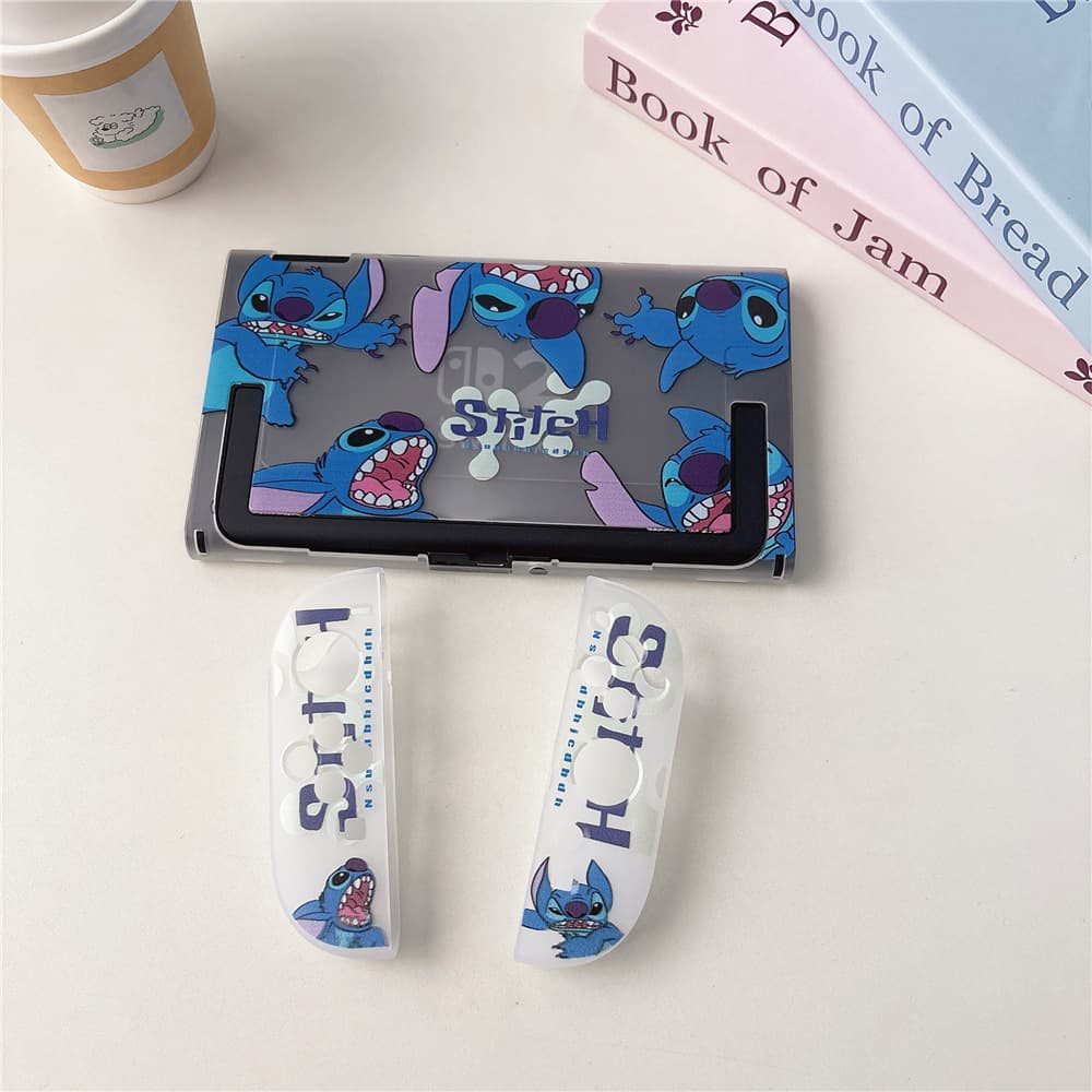 Cross-border Stitch Hello Kitty suitable for Nintendo Switch 2nd generation shell Kuromi game console PC protective cover 2nd generation