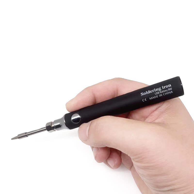 USB Soldering Iron 5V Portable Power Bank Charging Type, Repair Tool for Plastic Marking and Decal Application