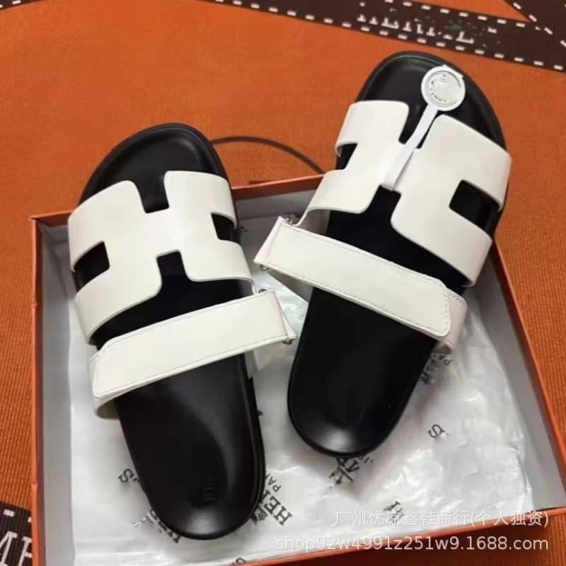 27-color premium H-brand uncle slippers, unisex! Sheepskin texture with cashmere material, fast shipping