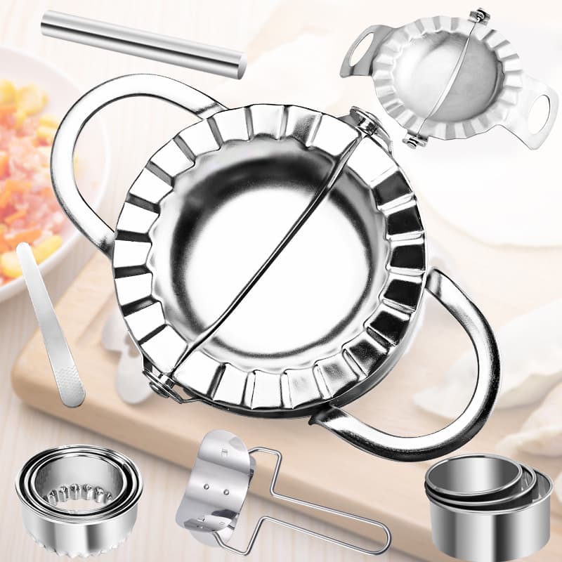 304 Stainless Steel Dumpling Maker Manual Dumpling Press Tool Creative Dumpling Mold Dumpling Maker