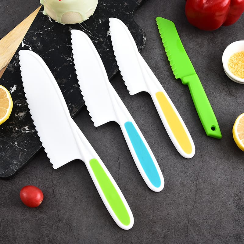 Children's Plastic Knife, Fruit and Vegetable Peeler, Safe for Kids, Kindergarten Early Education Specialized Toy Fruit Knife