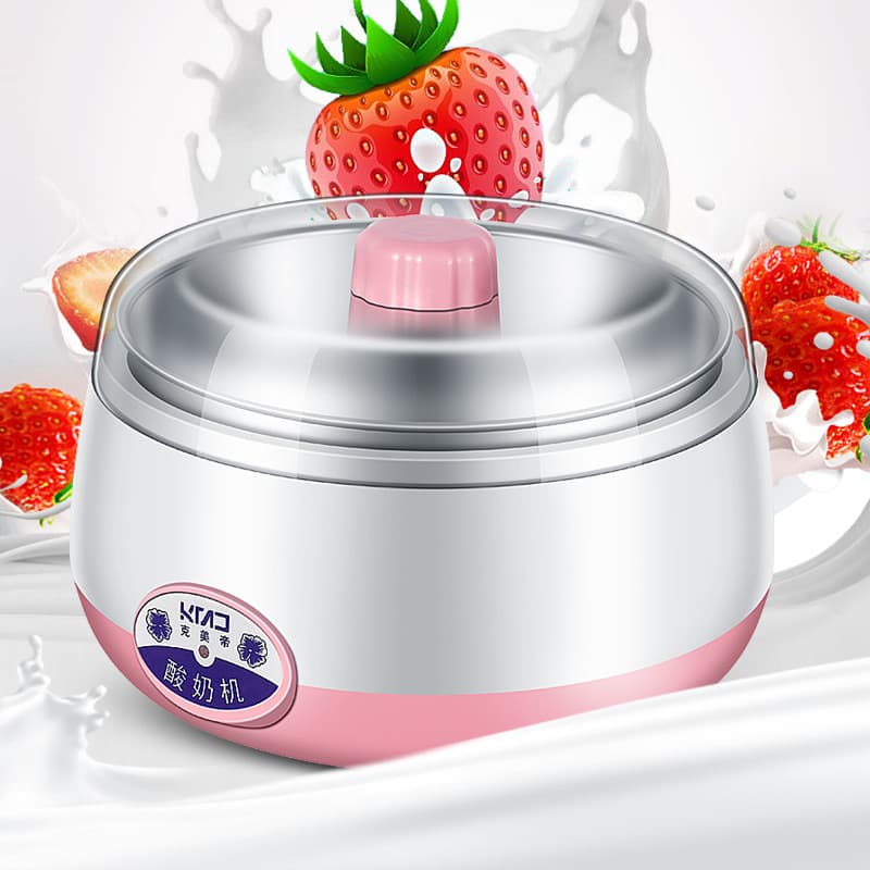 Household yogurt maker multifunctional mini with stainless steel inner pot, fermenting rice wine, warm water, cross-border supply chain trade factory