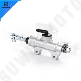 Motorcycle Modified Brake Pump Master Cylinder Rear Pump Universal Foot Brake Pump Aluminum Alloy Brake