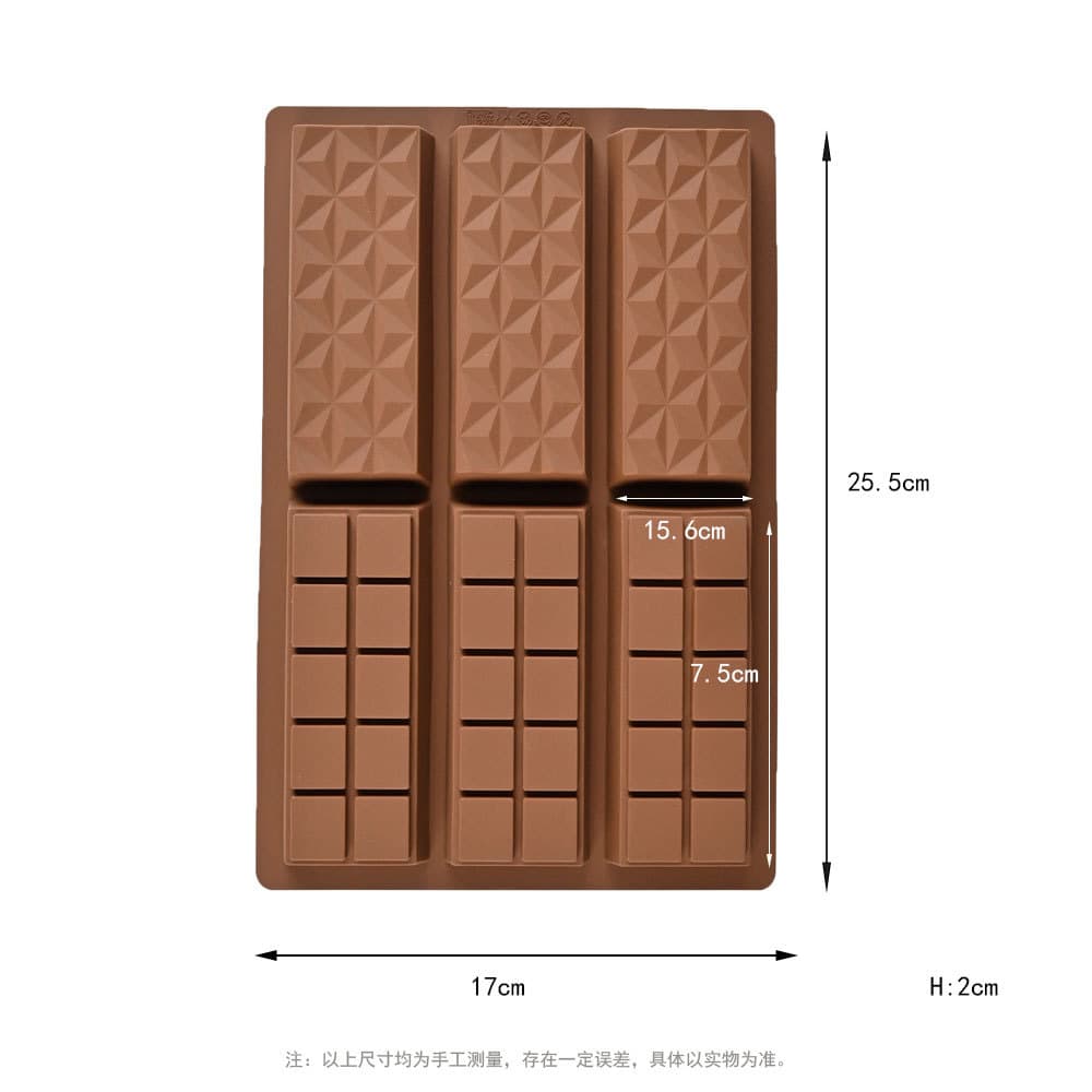 Dubai Silicone Chocolate Mold Multi-Food Silicone Mold Easy Release Chocolate Dessert Baking Tool