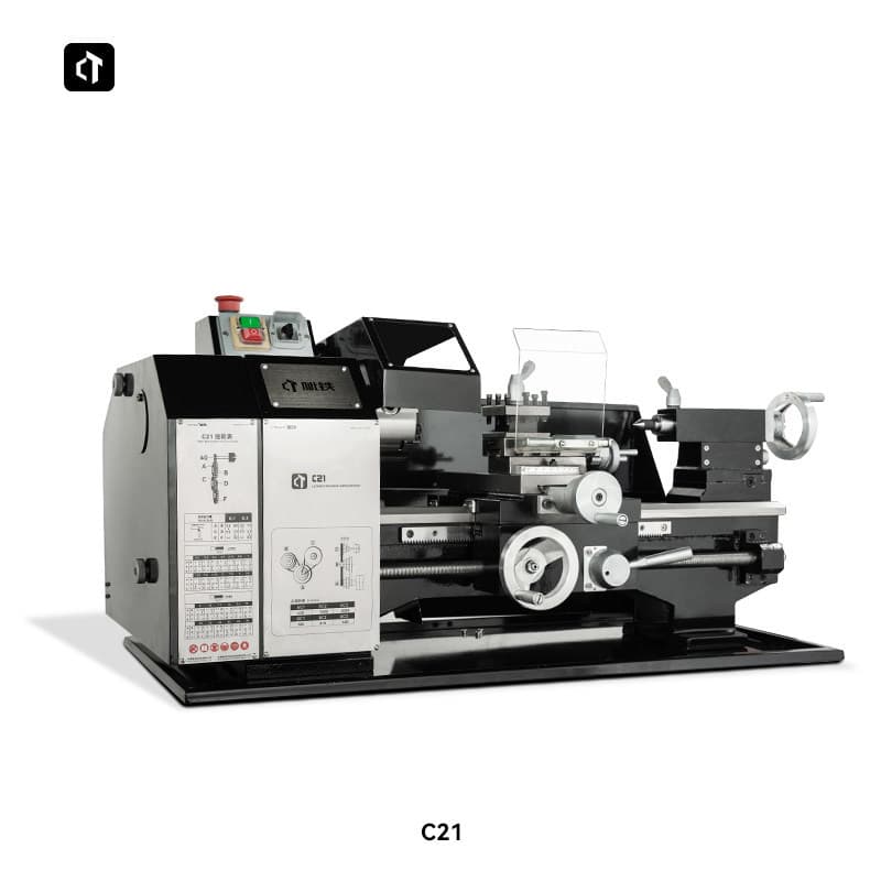 C21 small household lathe micro lathe desktop lathe instrument lathe teaching lathe small machine tool